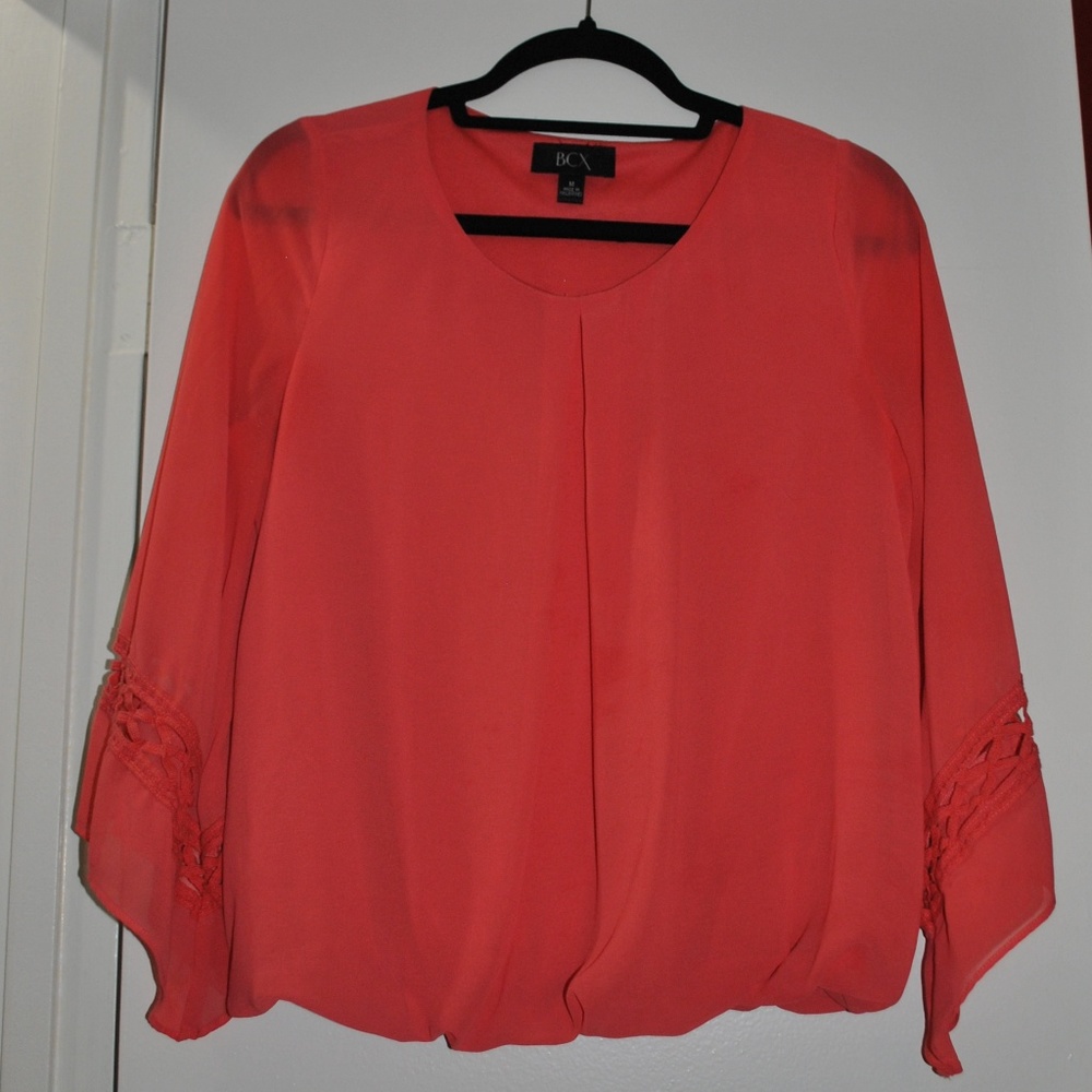 BCX Juniors' Trumpet Sleeve Bubble Top